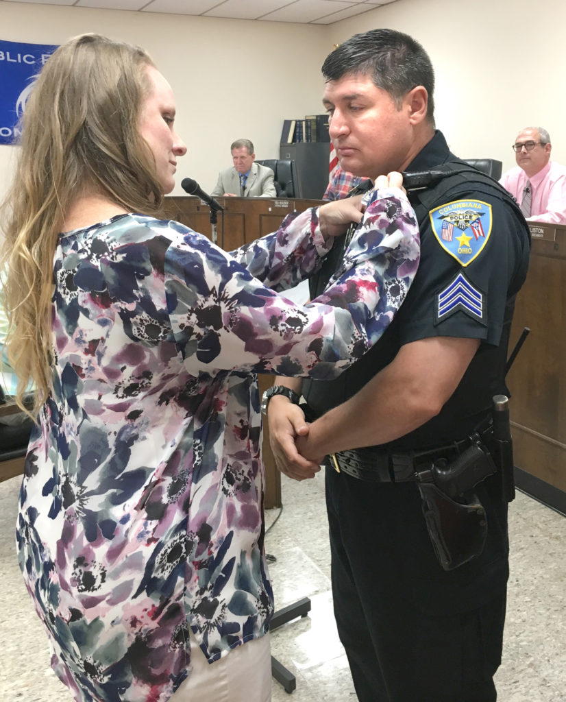 Boley promoted to sergeant with Columbiana Police News, Sports, Jobs